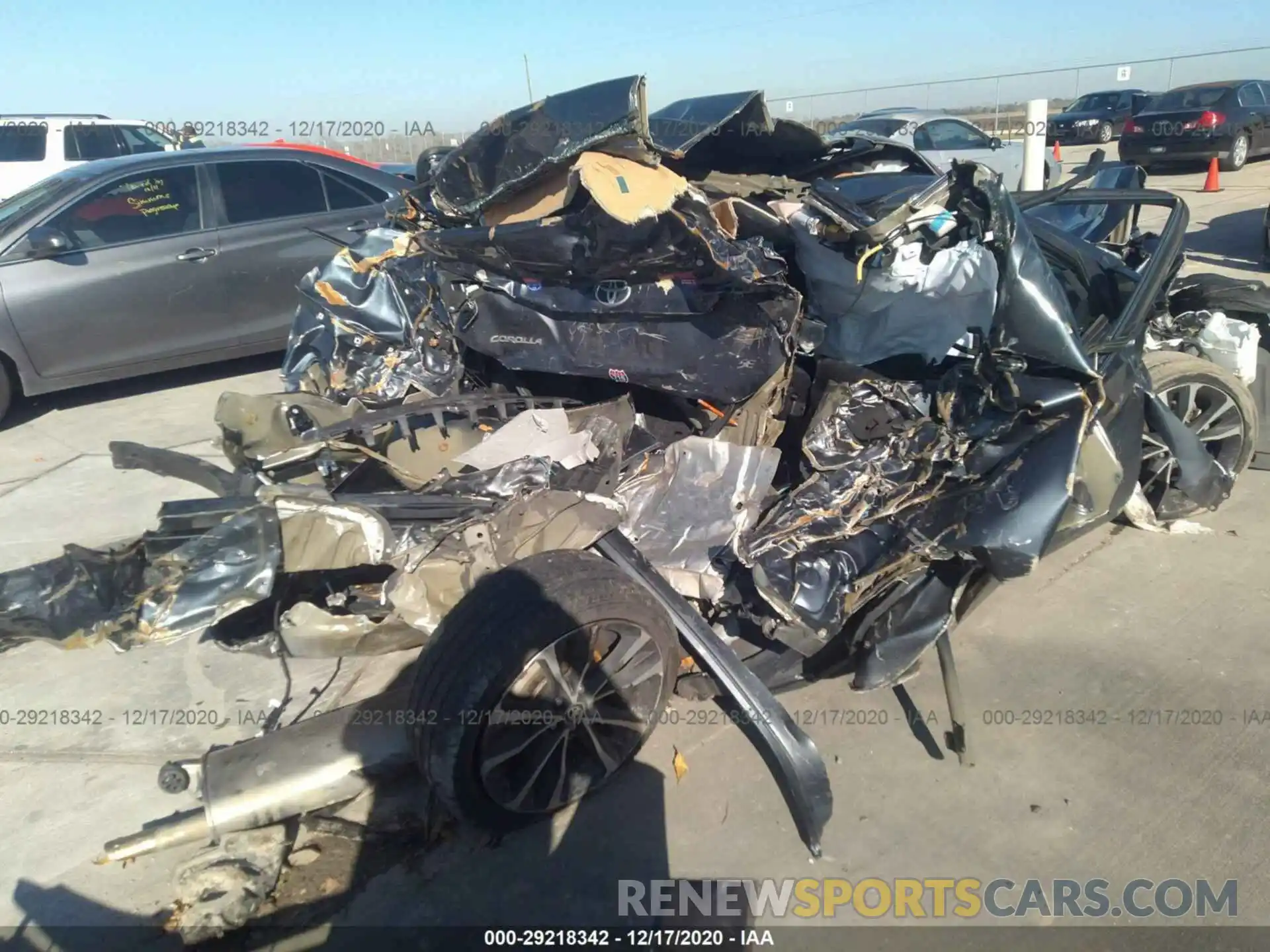 4 Фотография поврежденного автомобиля 5YFBURHE8KP904107 TOYOTA COROLLA 2019