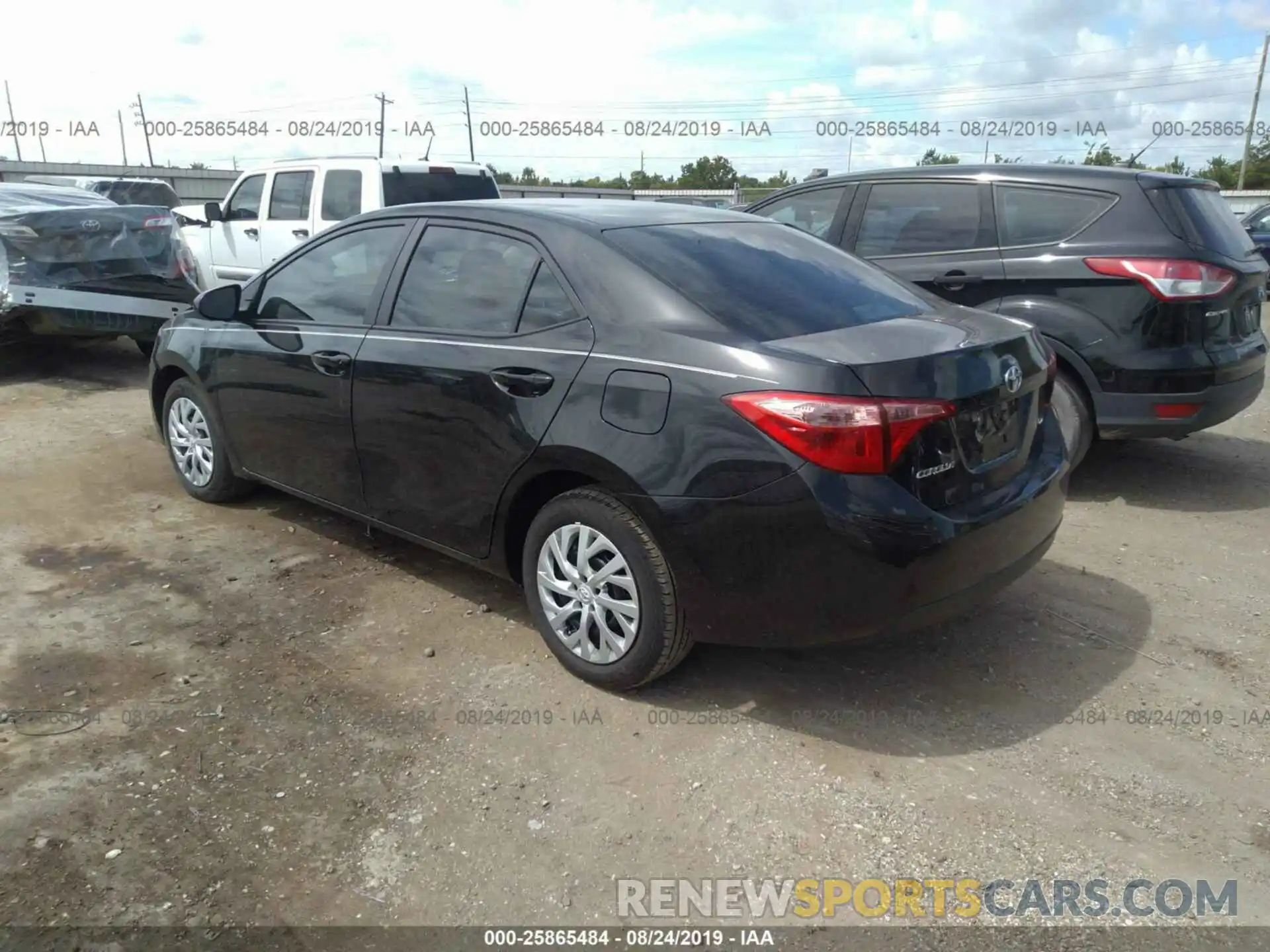 3 Photograph of a damaged car 5YFBURHE8KP904396 TOYOTA COROLLA 2019