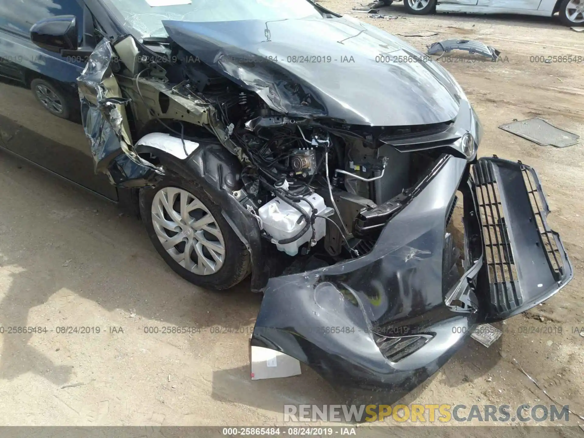 6 Photograph of a damaged car 5YFBURHE8KP904396 TOYOTA COROLLA 2019