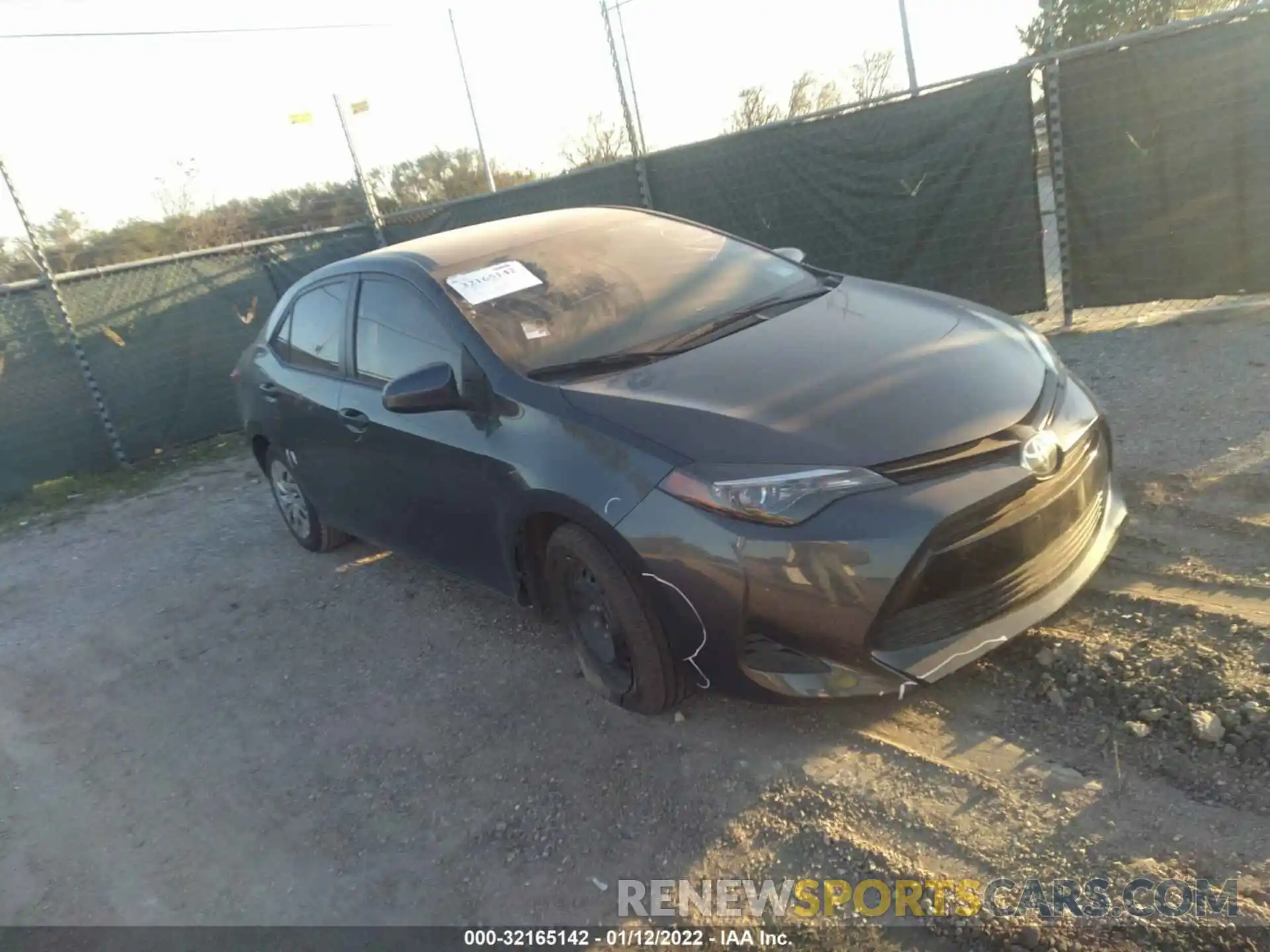 1 Photograph of a damaged car 5YFBURHE8KP904527 TOYOTA COROLLA 2019