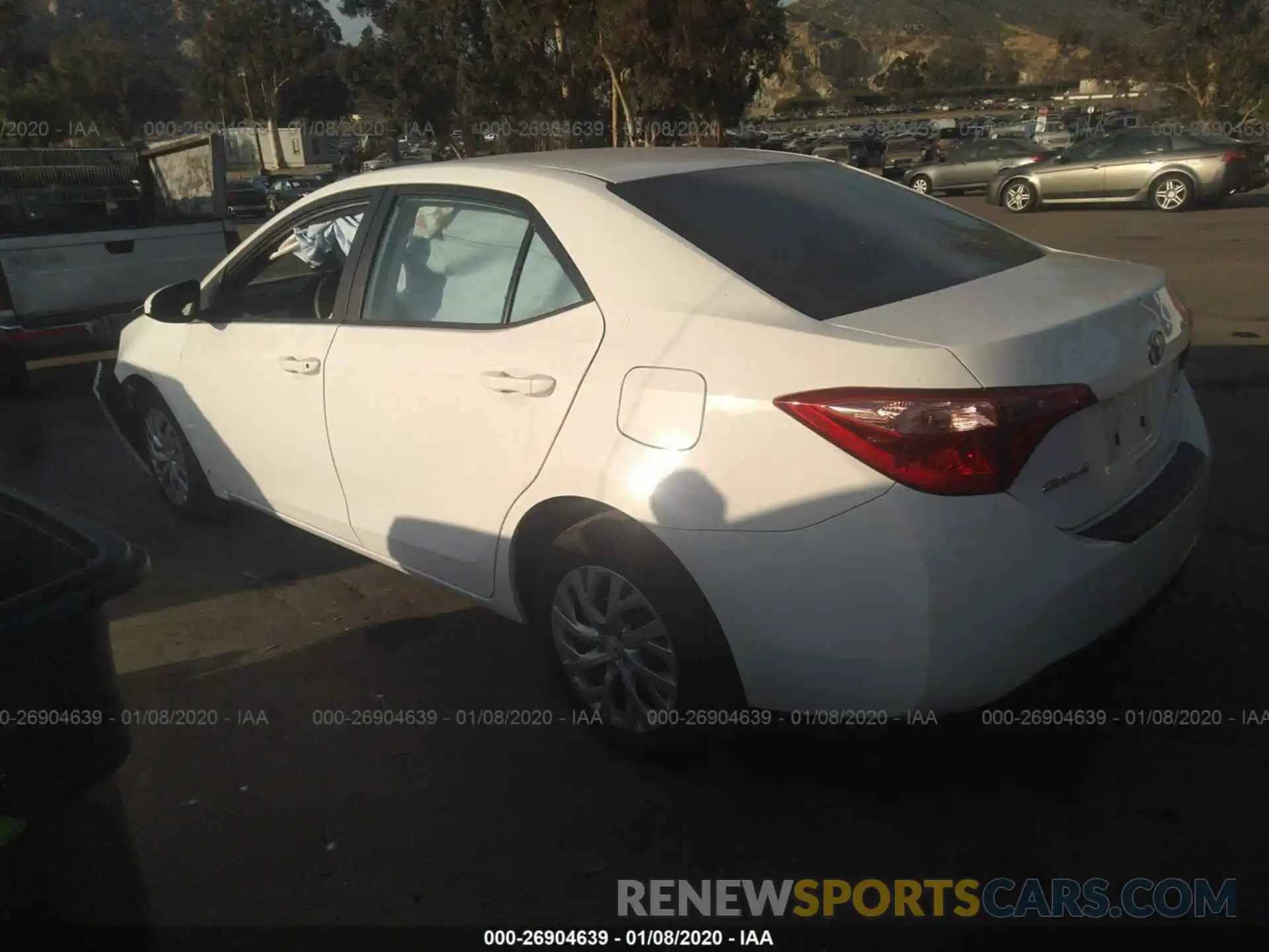 3 Photograph of a damaged car 5YFBURHE8KP905015 TOYOTA COROLLA 2019