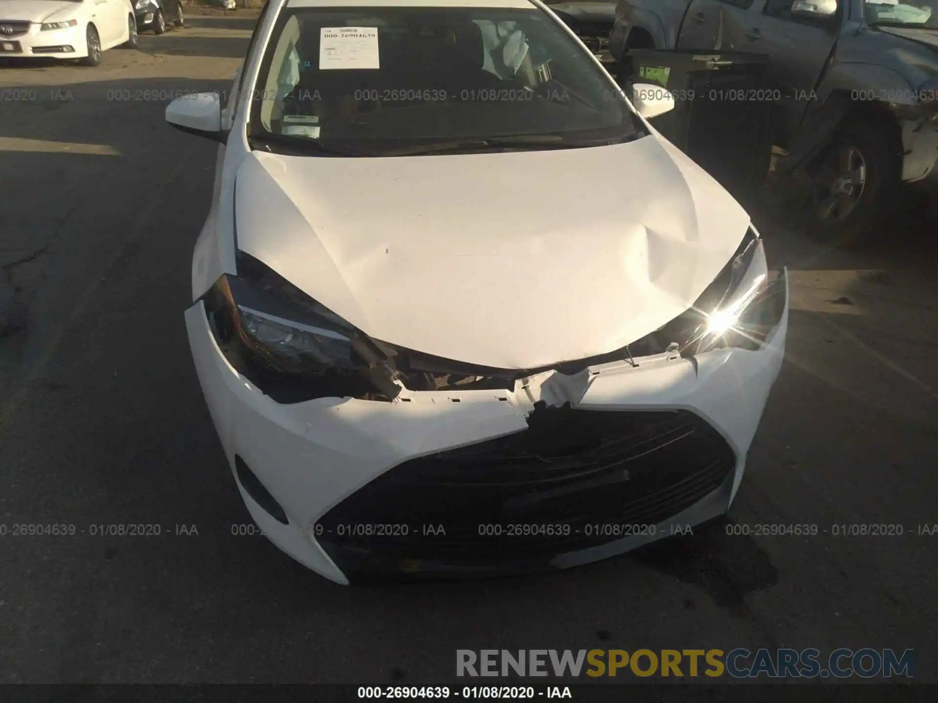 6 Photograph of a damaged car 5YFBURHE8KP905015 TOYOTA COROLLA 2019