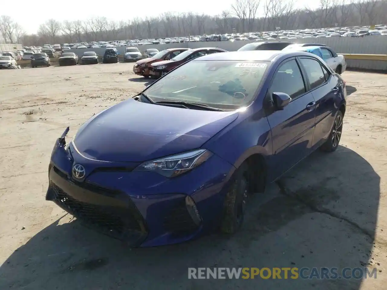 2 Photograph of a damaged car 5YFBURHE8KP905094 TOYOTA COROLLA 2019