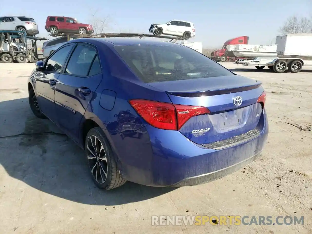 3 Photograph of a damaged car 5YFBURHE8KP905094 TOYOTA COROLLA 2019