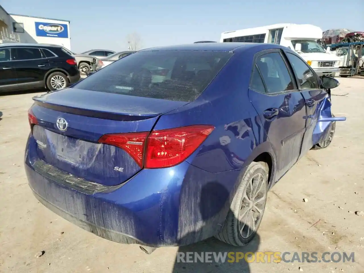 4 Photograph of a damaged car 5YFBURHE8KP905094 TOYOTA COROLLA 2019