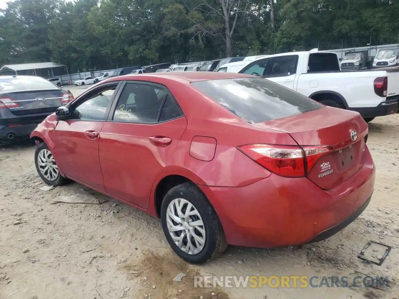 3 Photograph of a damaged car 5YFBURHE8KP905791 TOYOTA COROLLA 2019