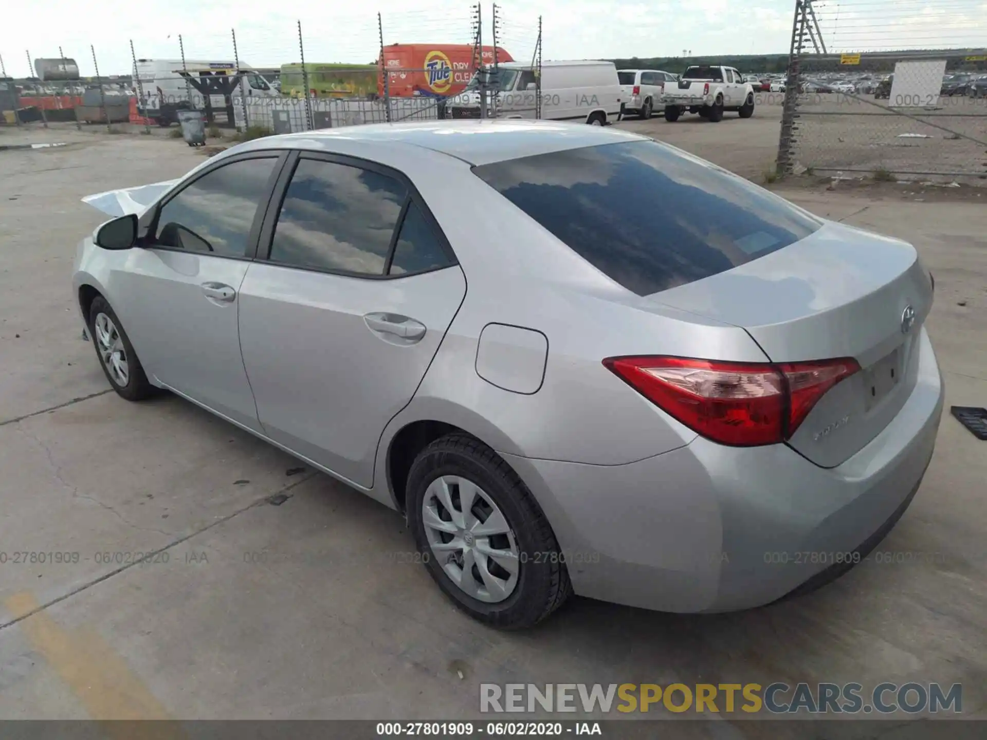 3 Photograph of a damaged car 5YFBURHE8KP906052 TOYOTA COROLLA 2019