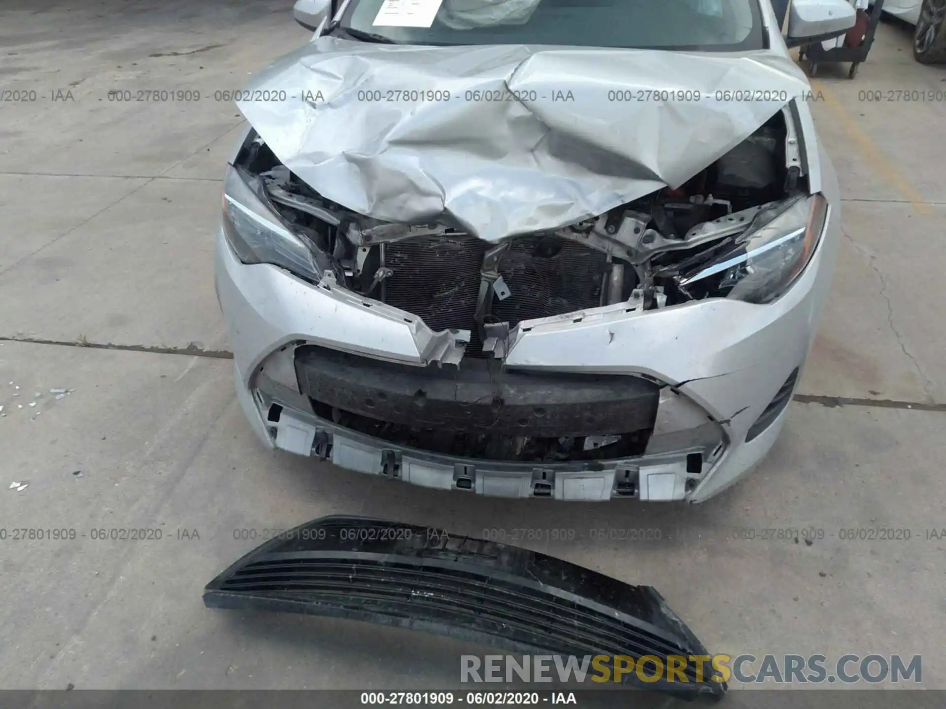 6 Photograph of a damaged car 5YFBURHE8KP906052 TOYOTA COROLLA 2019