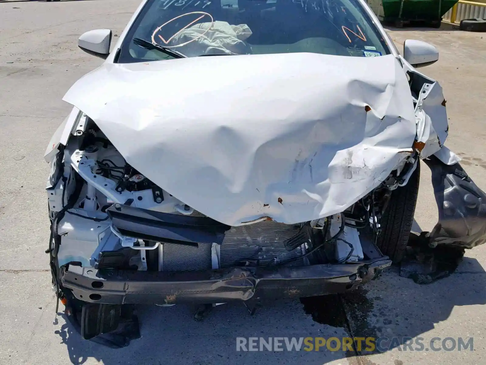 7 Photograph of a damaged car 5YFBURHE8KP906195 TOYOTA COROLLA 2019