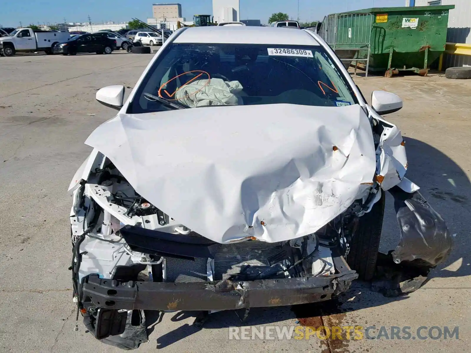 9 Photograph of a damaged car 5YFBURHE8KP906195 TOYOTA COROLLA 2019