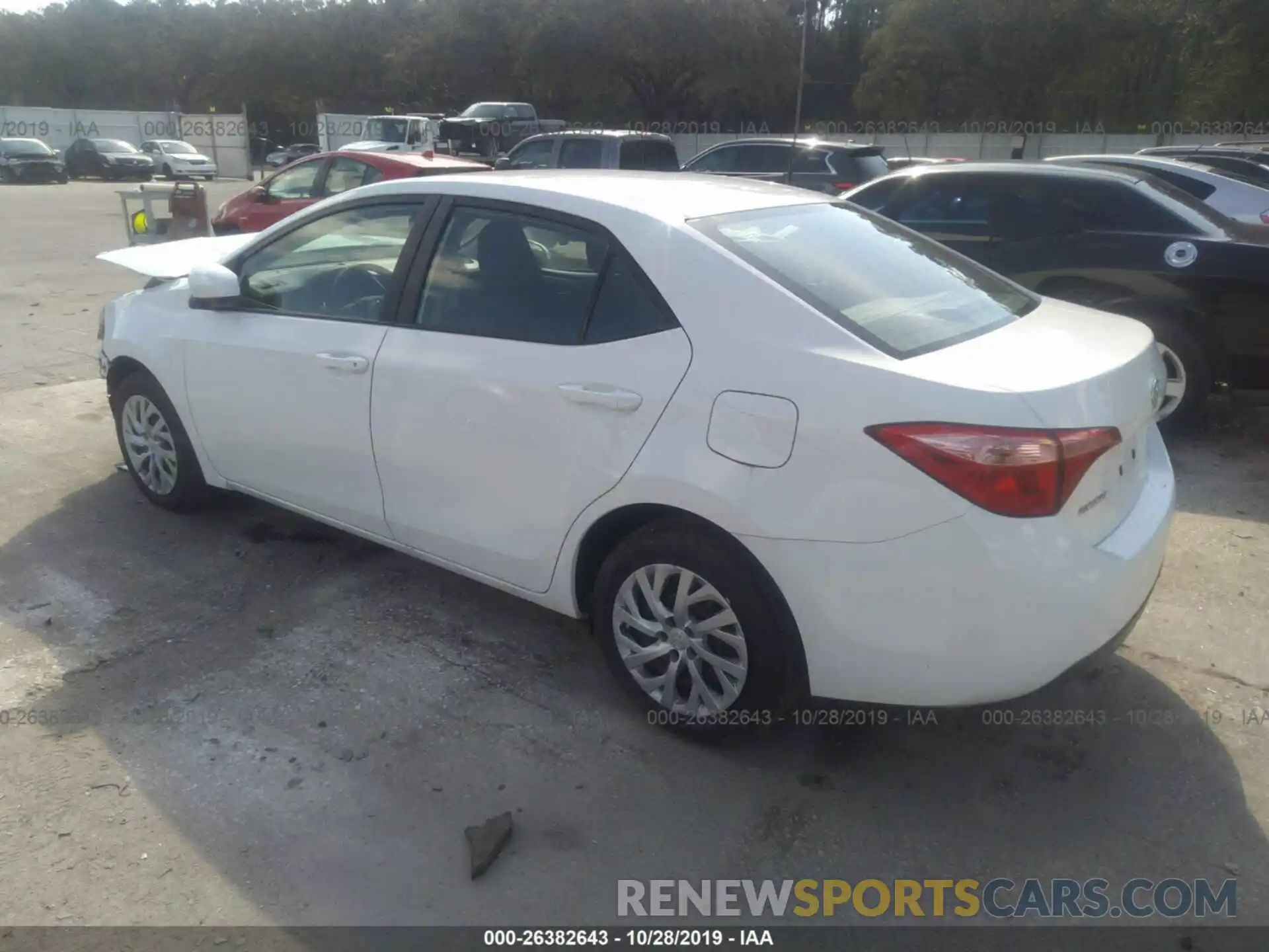 3 Photograph of a damaged car 5YFBURHE8KP906228 TOYOTA COROLLA 2019