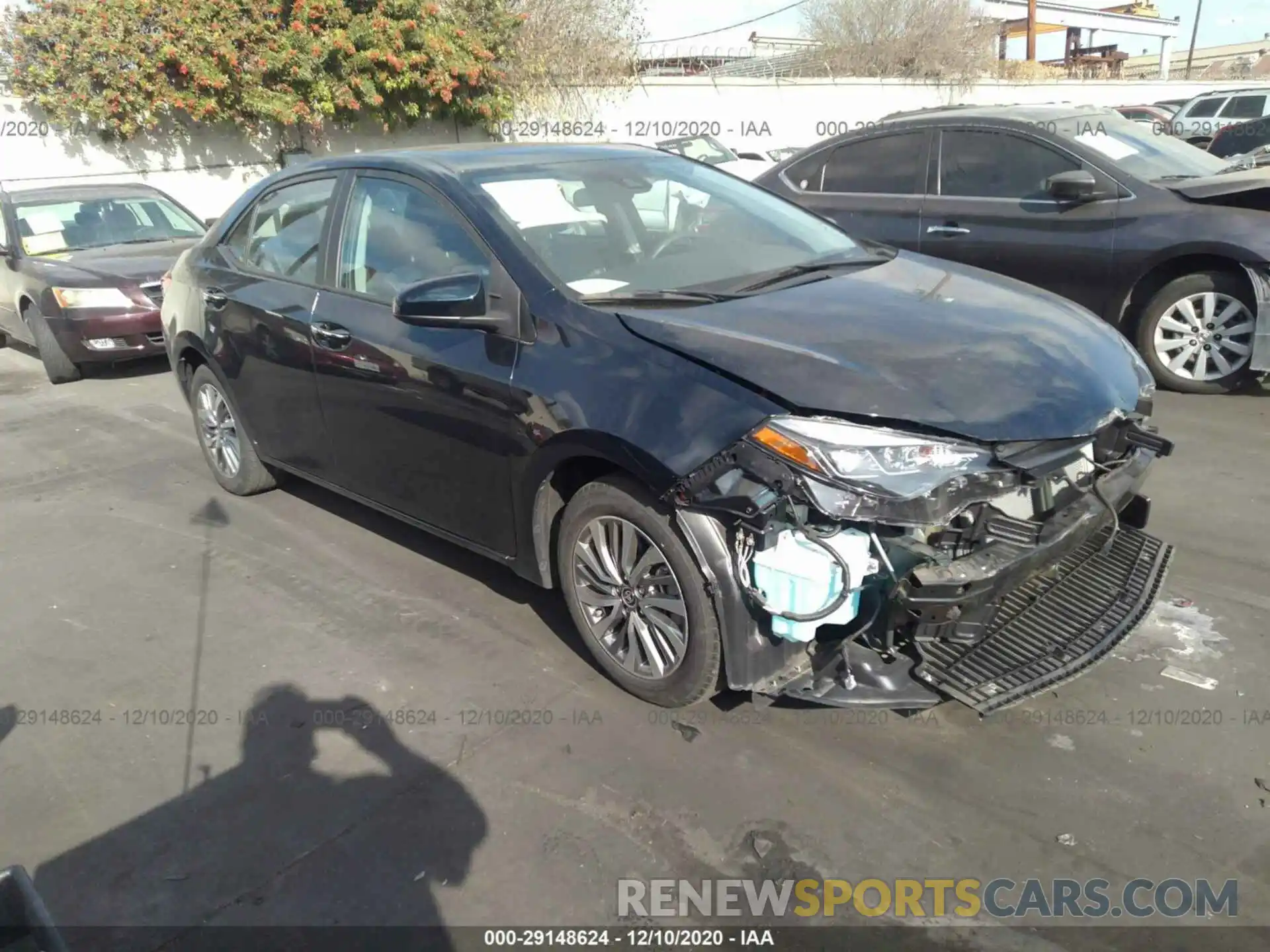 1 Photograph of a damaged car 5YFBURHE8KP906357 TOYOTA COROLLA 2019