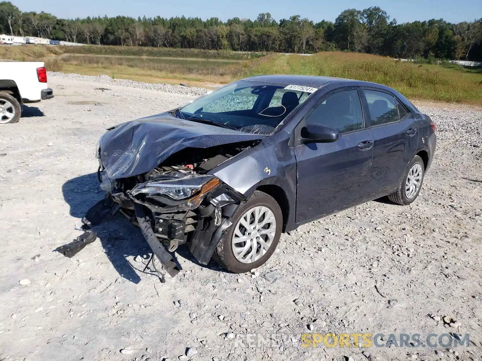 2 Photograph of a damaged car 5YFBURHE8KP906696 TOYOTA COROLLA 2019