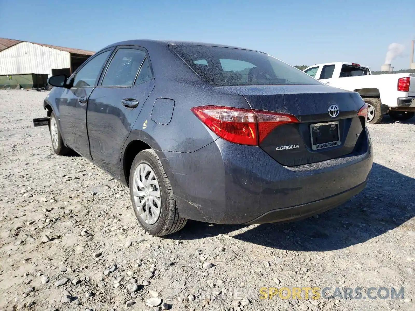 3 Photograph of a damaged car 5YFBURHE8KP906696 TOYOTA COROLLA 2019