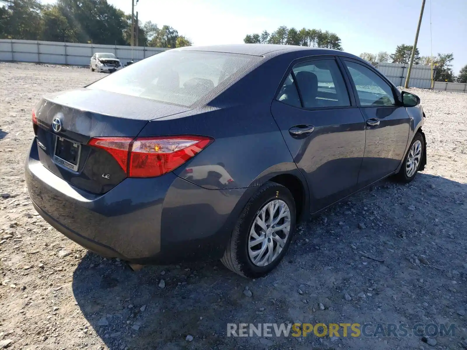 4 Photograph of a damaged car 5YFBURHE8KP906696 TOYOTA COROLLA 2019