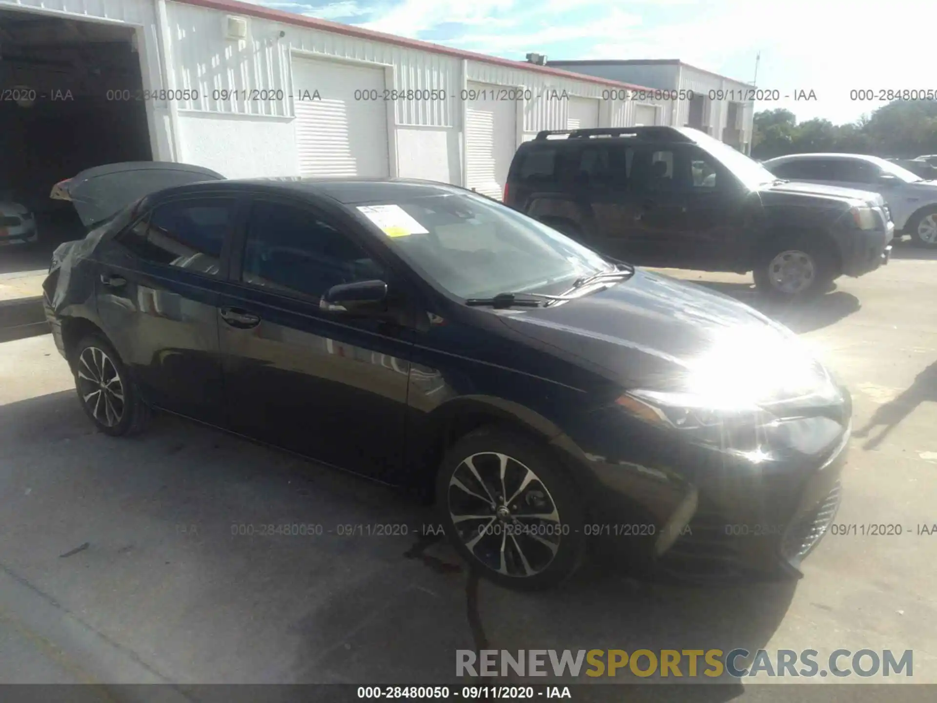 1 Photograph of a damaged car 5YFBURHE8KP906942 TOYOTA COROLLA 2019