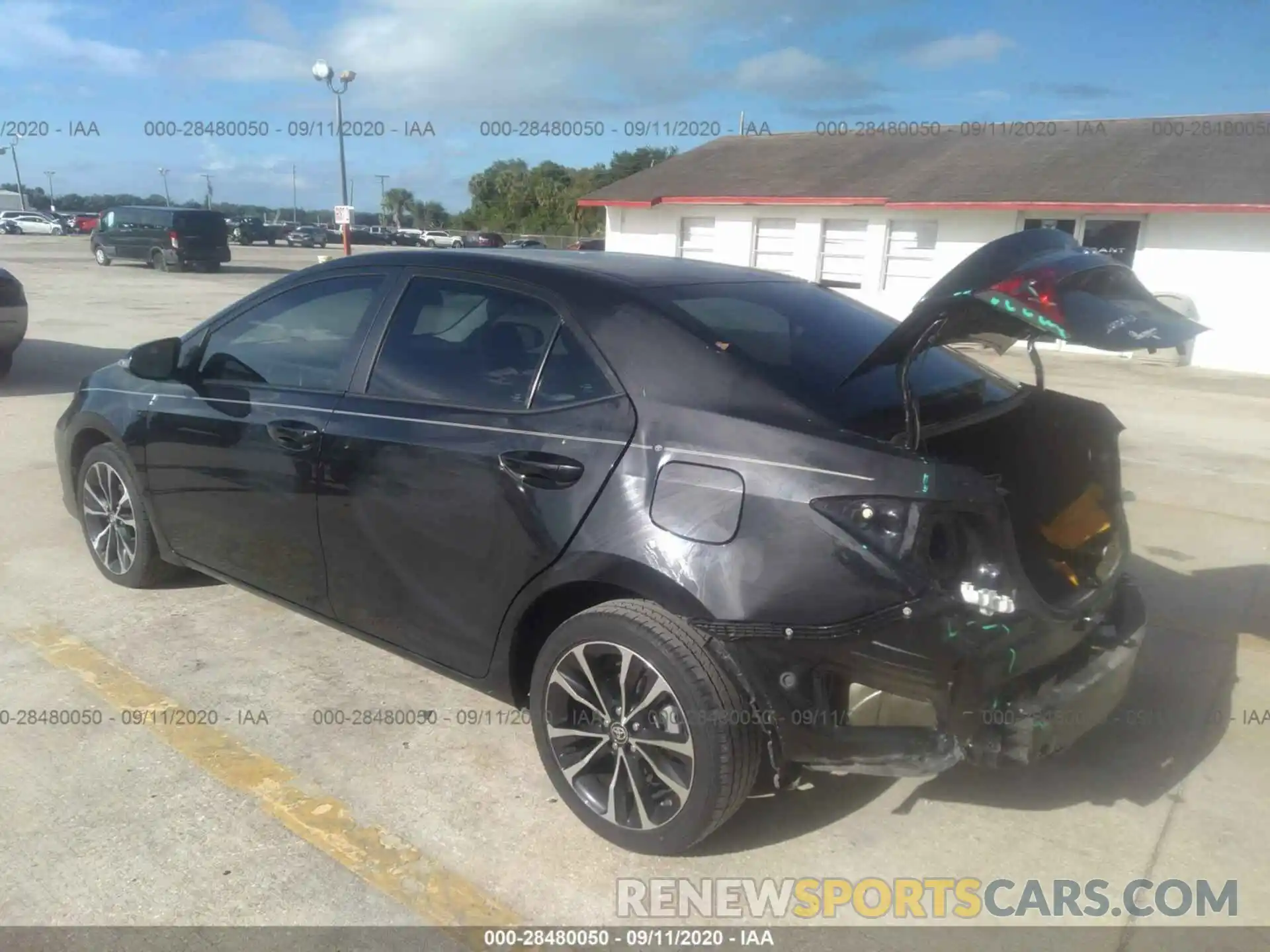 3 Photograph of a damaged car 5YFBURHE8KP906942 TOYOTA COROLLA 2019