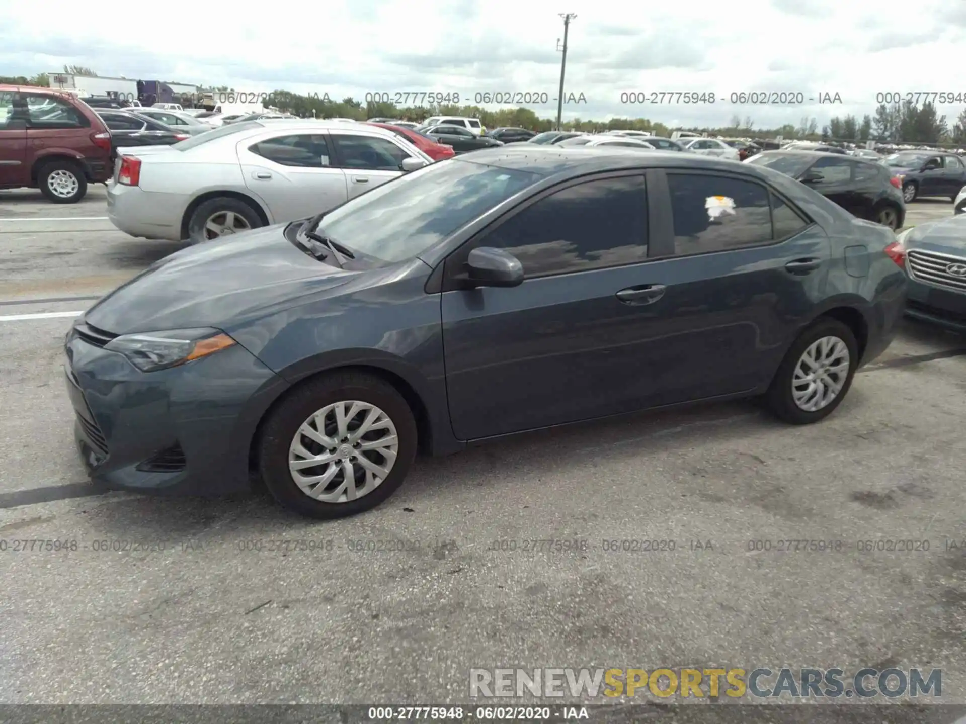 2 Photograph of a damaged car 5YFBURHE8KP907170 TOYOTA COROLLA 2019