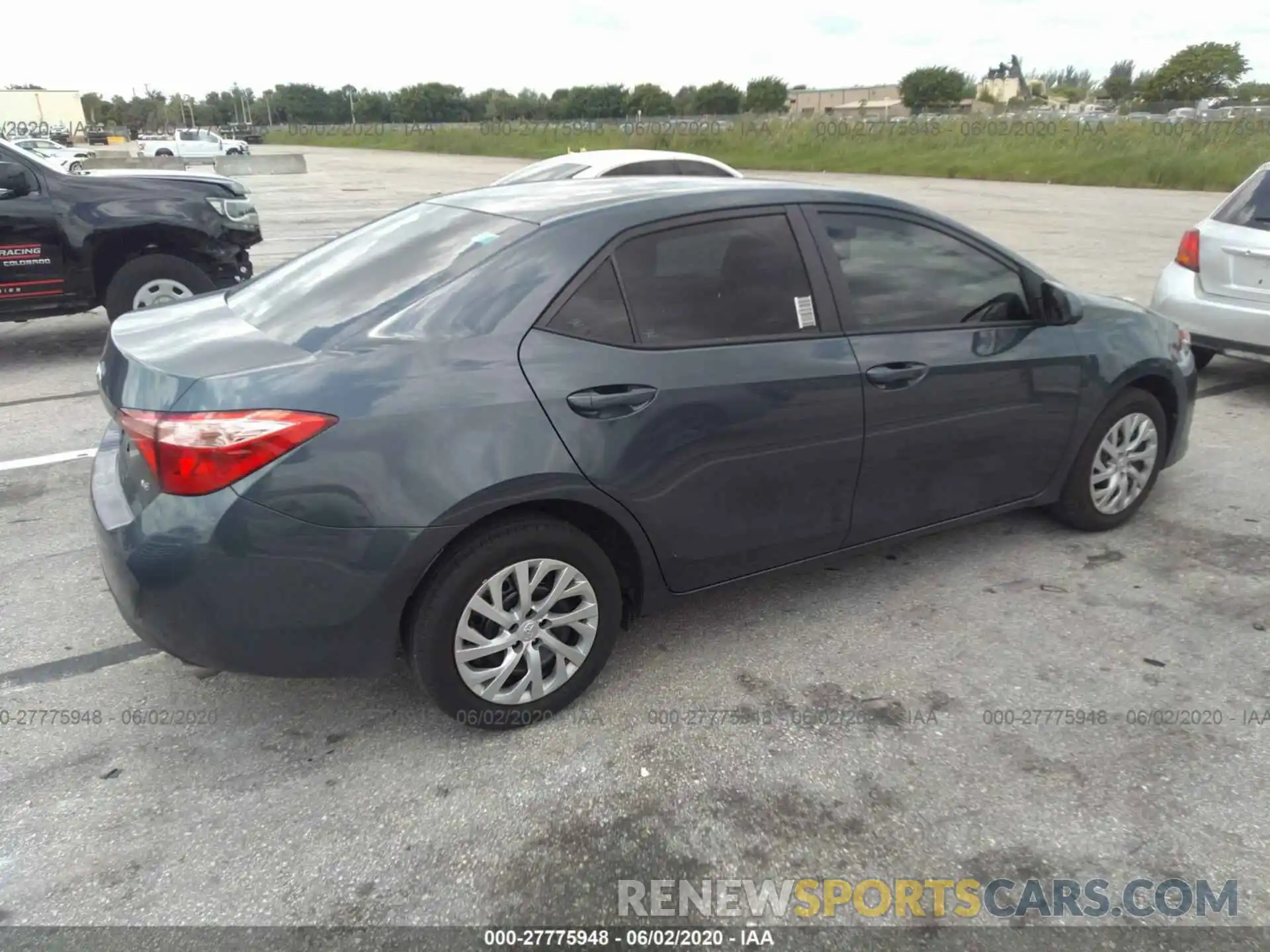 4 Photograph of a damaged car 5YFBURHE8KP907170 TOYOTA COROLLA 2019