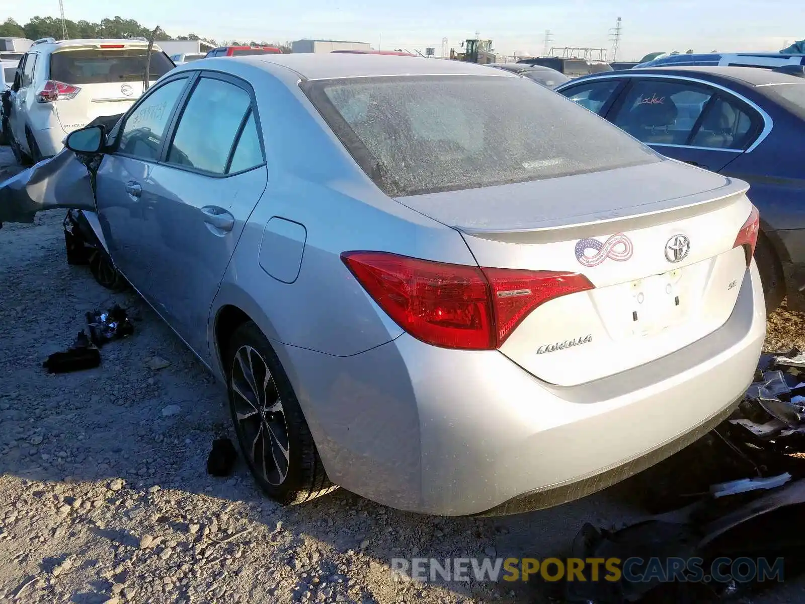 3 Photograph of a damaged car 5YFBURHE8KP907248 TOYOTA COROLLA 2019