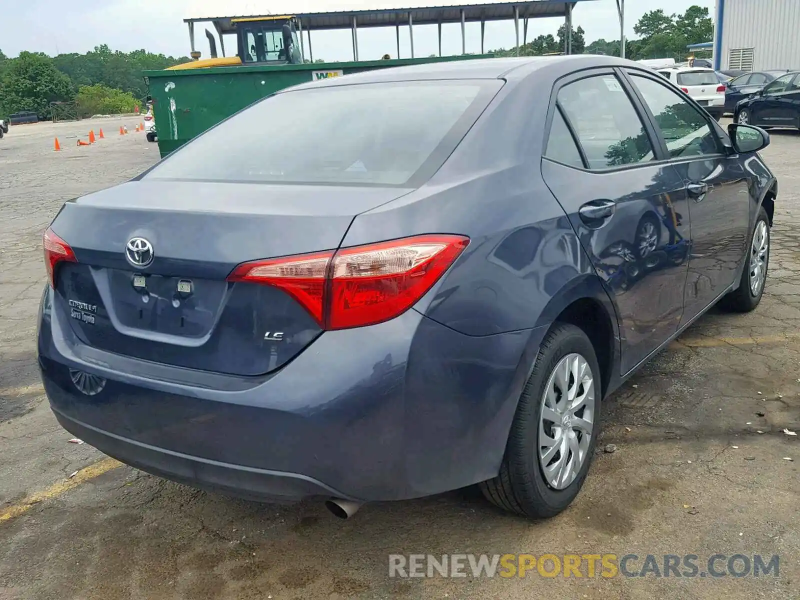 4 Photograph of a damaged car 5YFBURHE8KP909159 TOYOTA COROLLA 2019