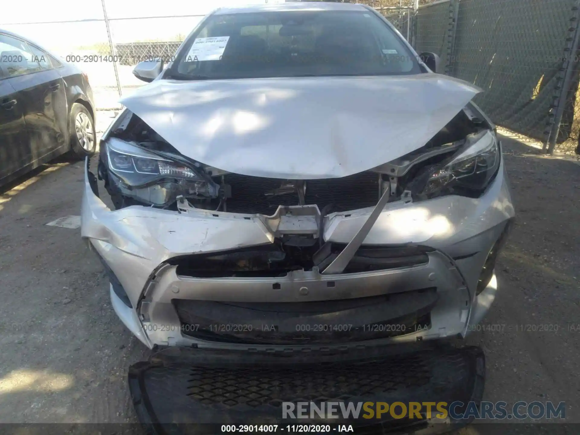 6 Photograph of a damaged car 5YFBURHE8KP909453 TOYOTA COROLLA 2019