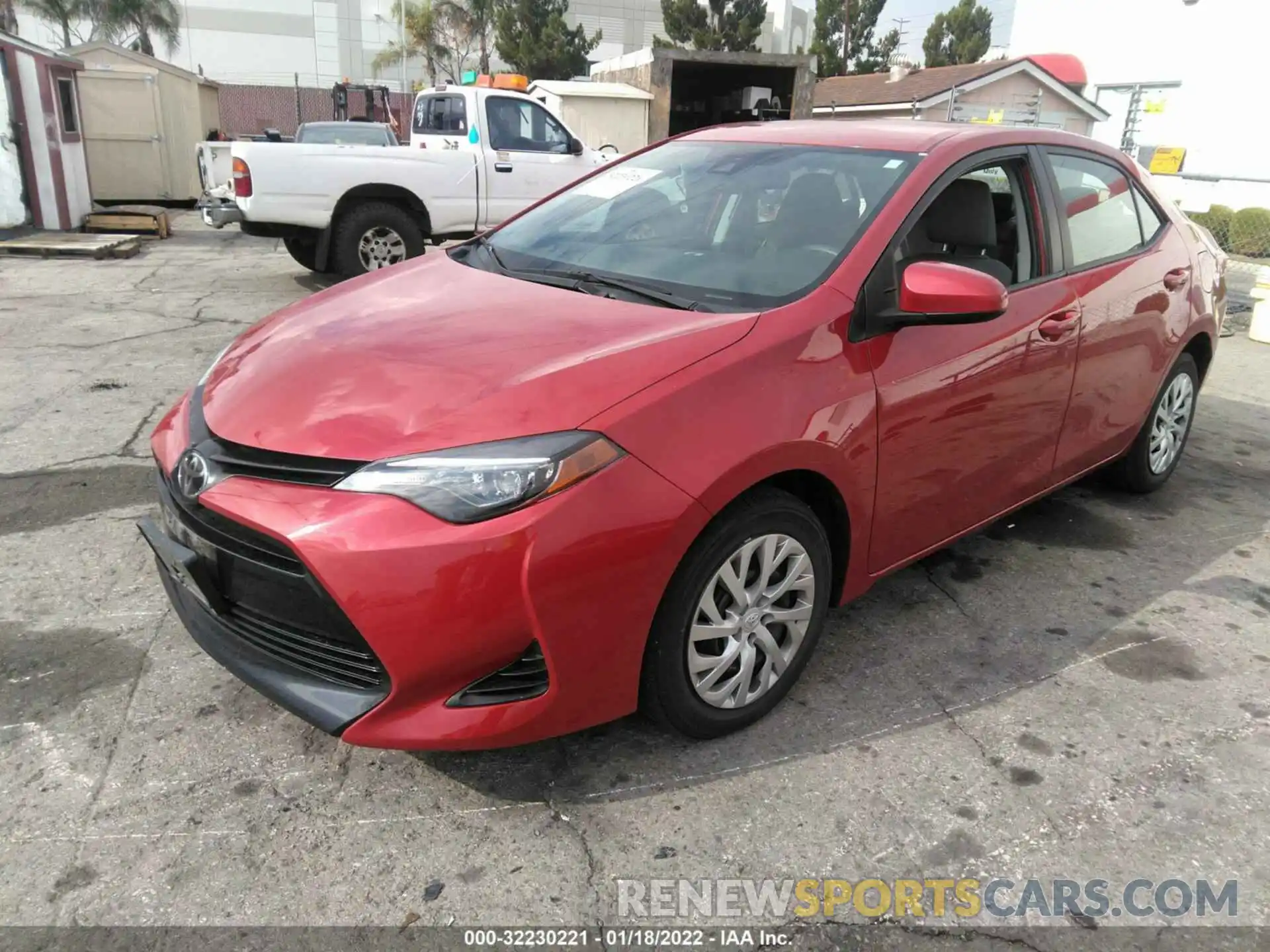 2 Photograph of a damaged car 5YFBURHE8KP909730 TOYOTA COROLLA 2019