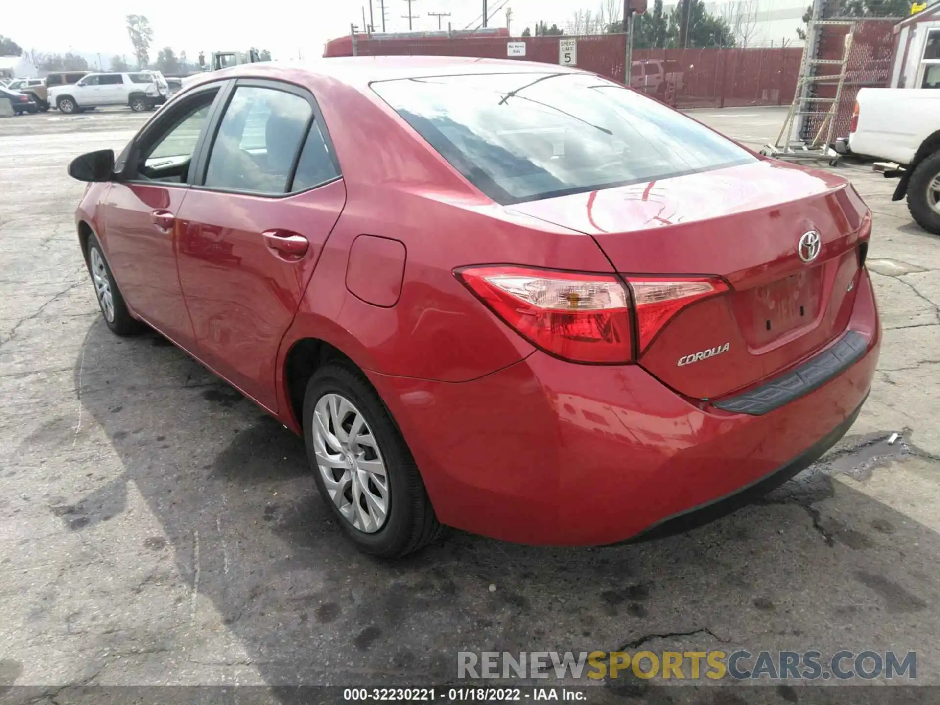 3 Photograph of a damaged car 5YFBURHE8KP909730 TOYOTA COROLLA 2019