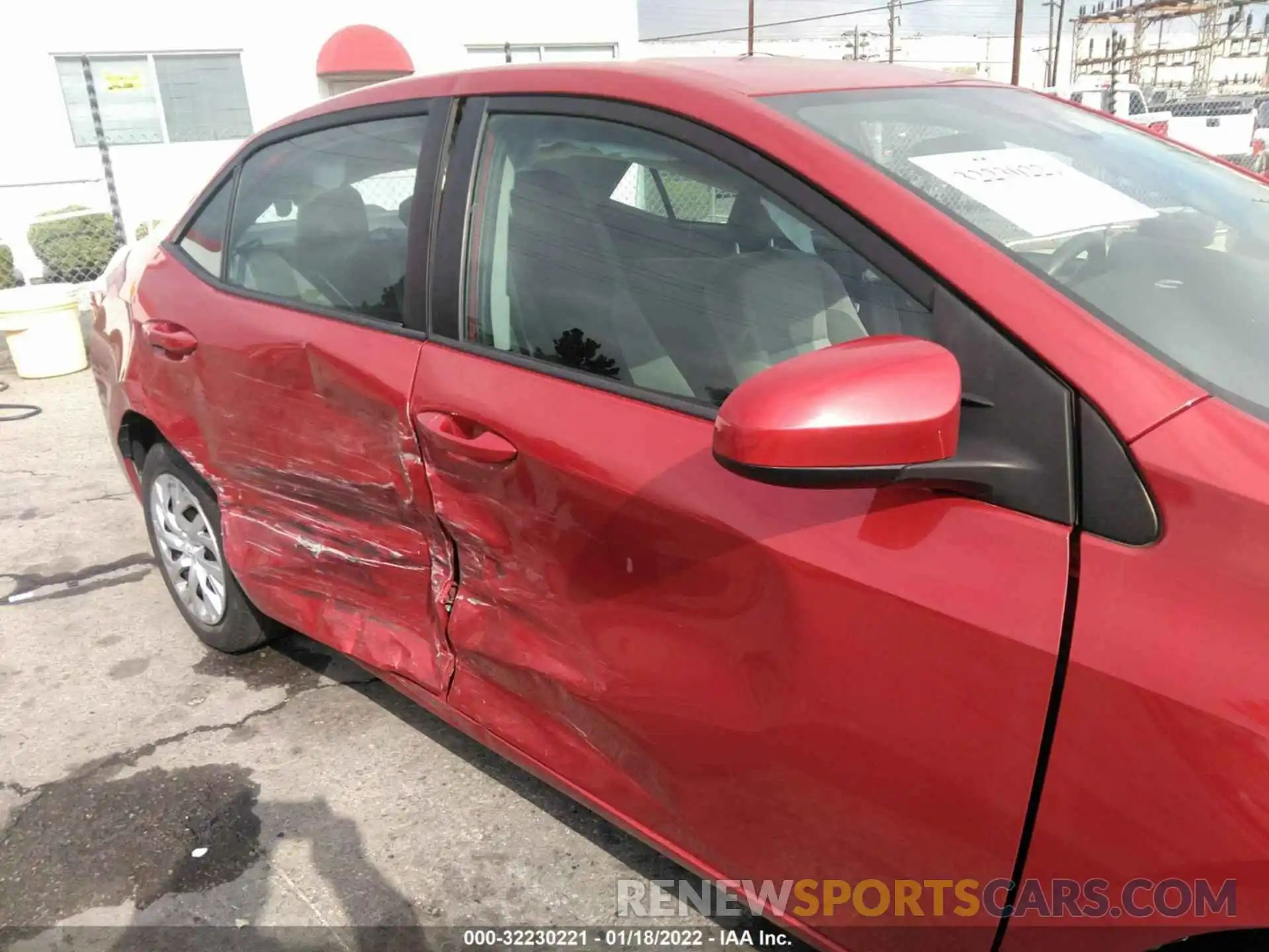 6 Photograph of a damaged car 5YFBURHE8KP909730 TOYOTA COROLLA 2019