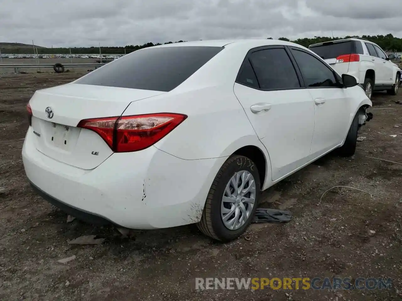 4 Photograph of a damaged car 5YFBURHE8KP909968 TOYOTA COROLLA 2019