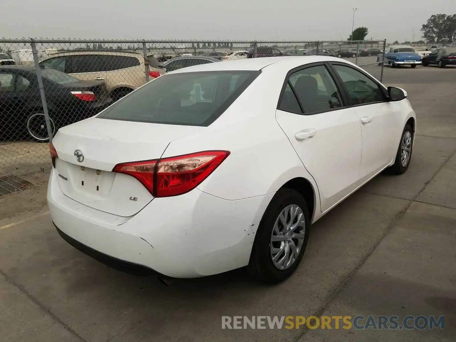 4 Photograph of a damaged car 5YFBURHE8KP910103 TOYOTA COROLLA 2019