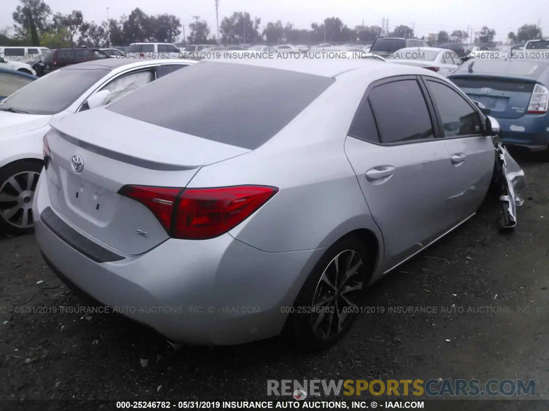 4 Photograph of a damaged car 5YFBURHE8KP910215 TOYOTA COROLLA 2019