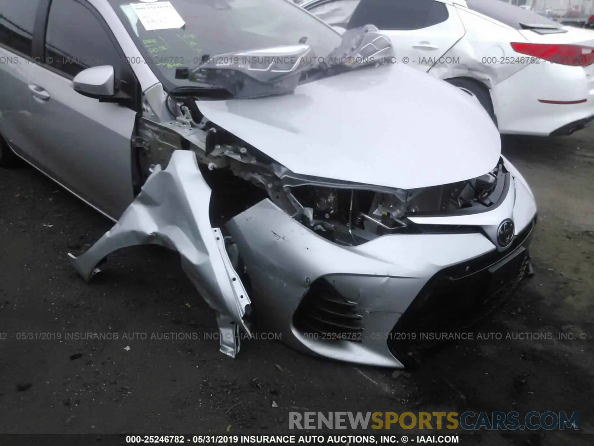 6 Photograph of a damaged car 5YFBURHE8KP910215 TOYOTA COROLLA 2019