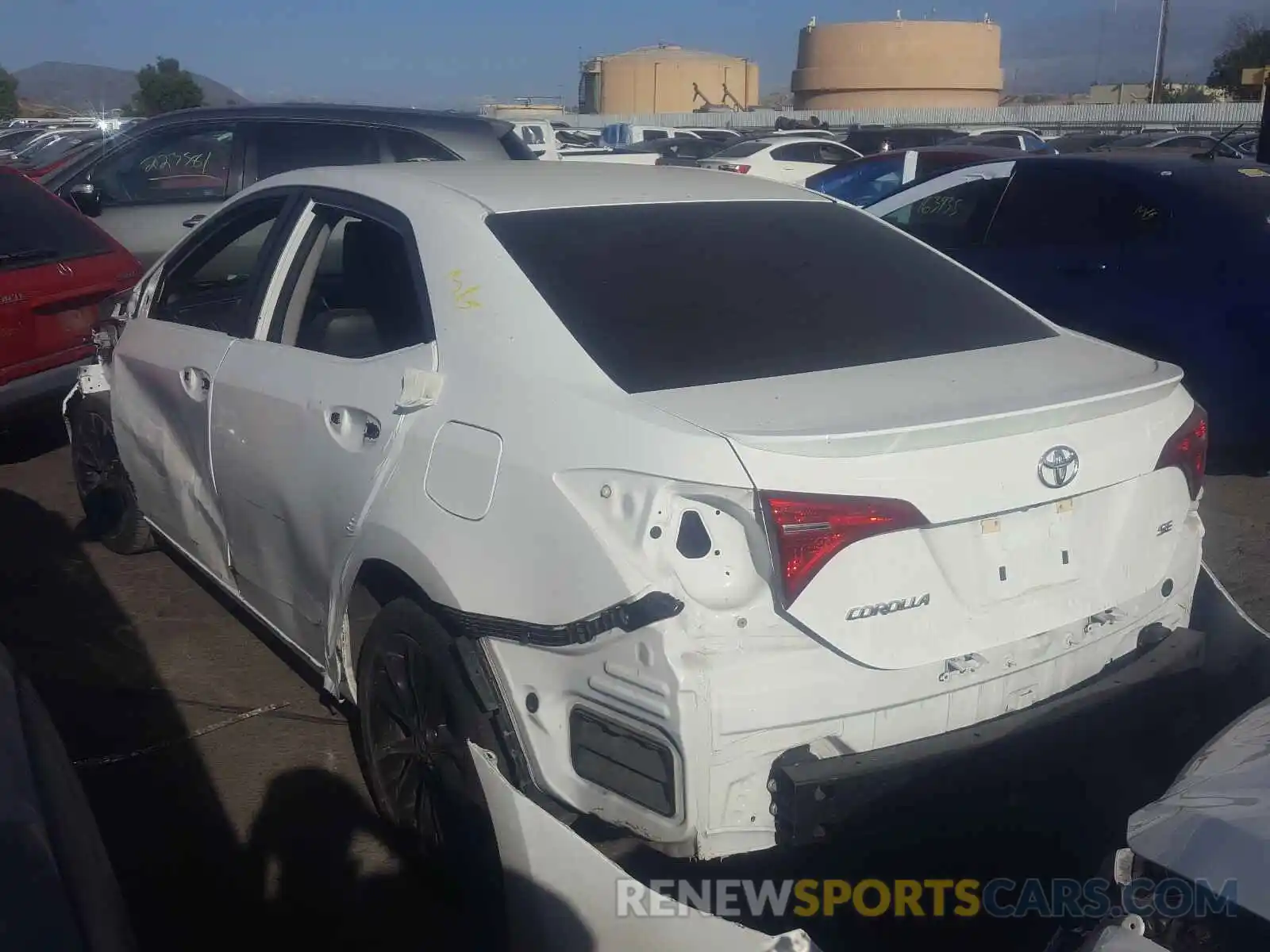 3 Photograph of a damaged car 5YFBURHE8KP910229 TOYOTA COROLLA 2019