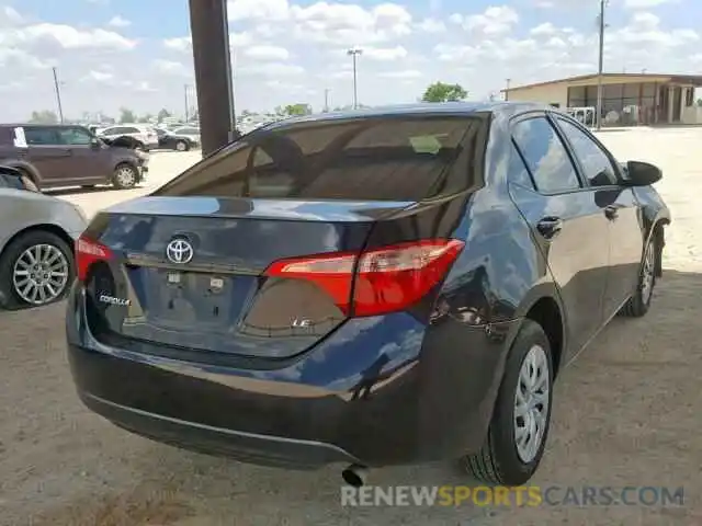 4 Photograph of a damaged car 5YFBURHE8KP910263 TOYOTA COROLLA 2019