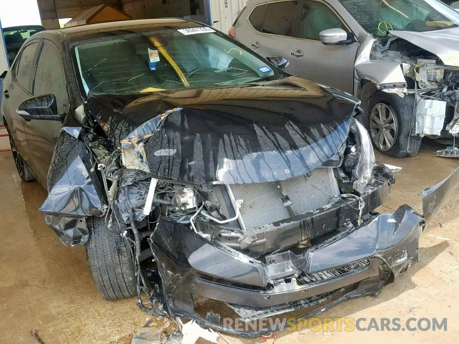 1 Photograph of a damaged car 5YFBURHE8KP910487 TOYOTA COROLLA 2019