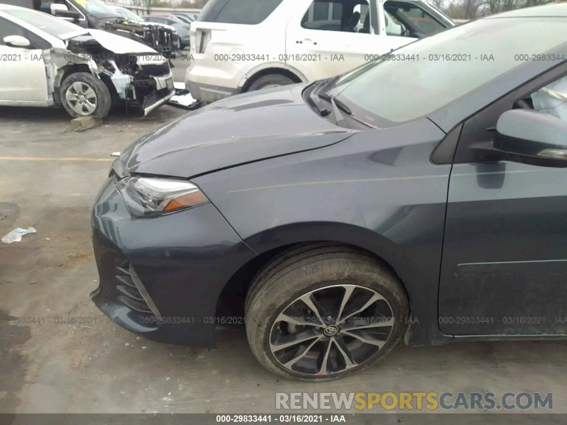 6 Photograph of a damaged car 5YFBURHE8KP910599 TOYOTA COROLLA 2019