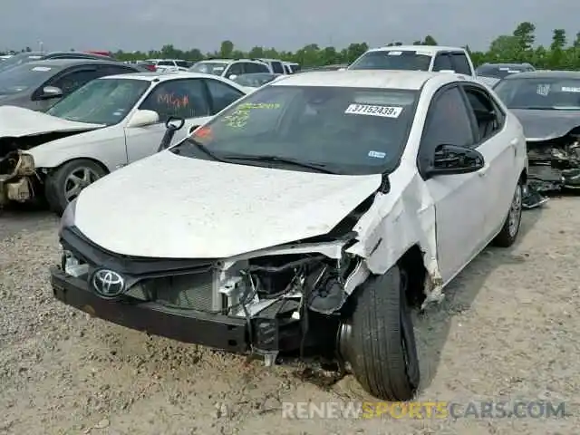 2 Photograph of a damaged car 5YFBURHE8KP910635 TOYOTA COROLLA 2019