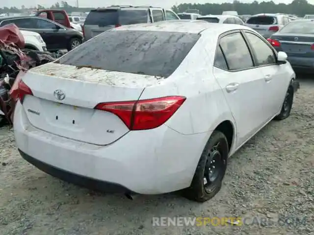 4 Photograph of a damaged car 5YFBURHE8KP910635 TOYOTA COROLLA 2019