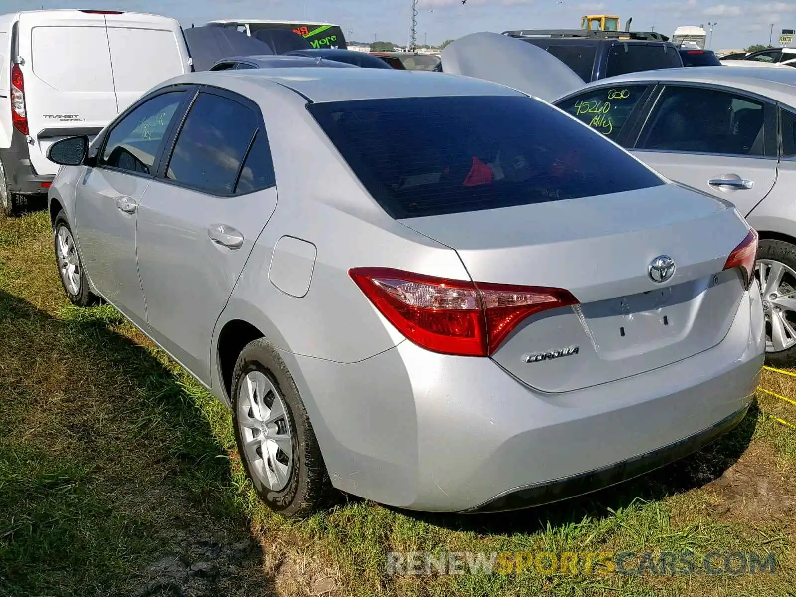 3 Photograph of a damaged car 5YFBURHE8KP910974 TOYOTA COROLLA 2019