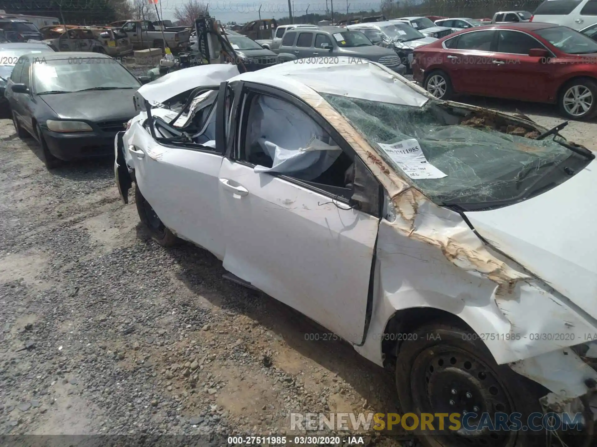 6 Photograph of a damaged car 5YFBURHE8KP911686 TOYOTA COROLLA 2019