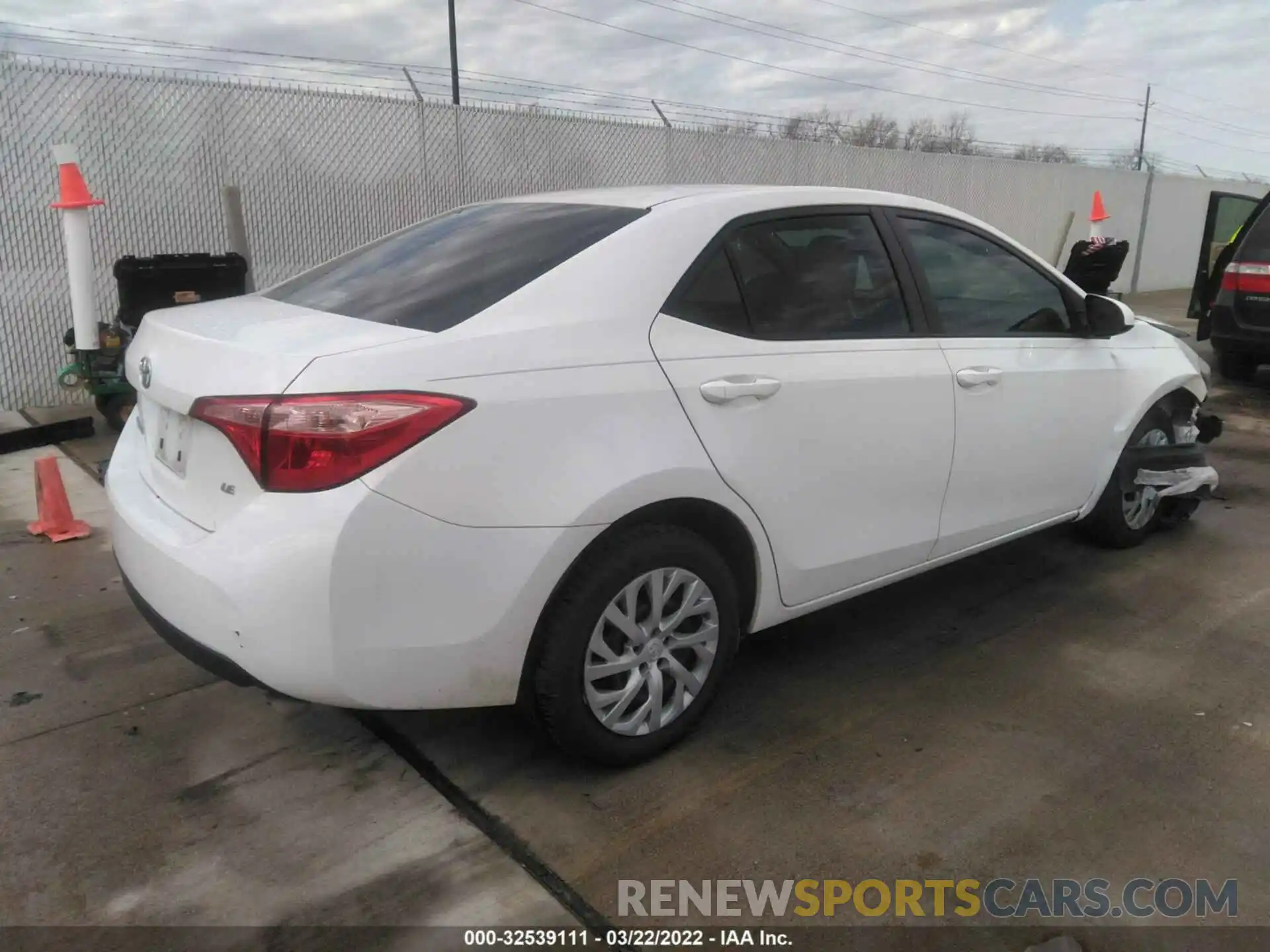 4 Photograph of a damaged car 5YFBURHE8KP912143 TOYOTA COROLLA 2019