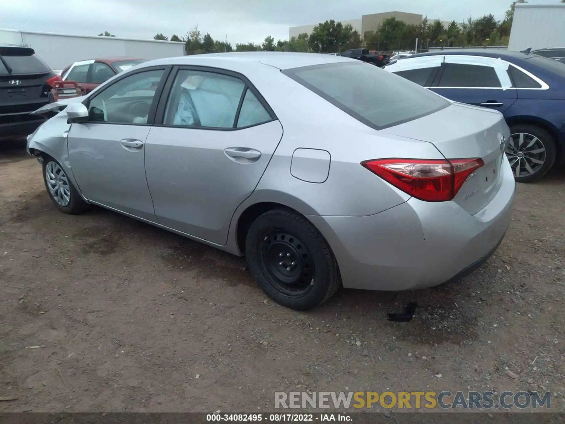 3 Photograph of a damaged car 5YFBURHE8KP912708 TOYOTA COROLLA 2019