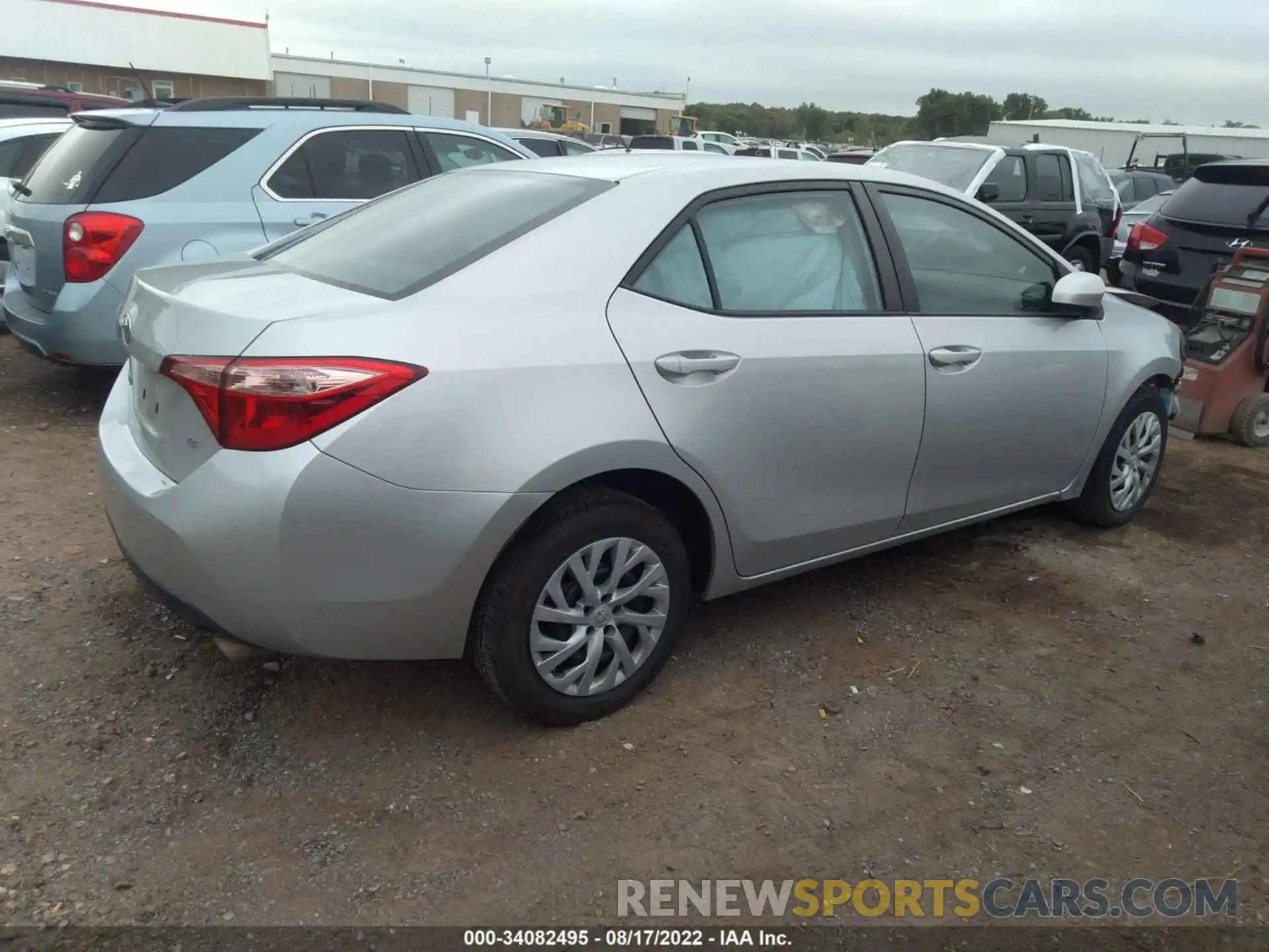 4 Photograph of a damaged car 5YFBURHE8KP912708 TOYOTA COROLLA 2019