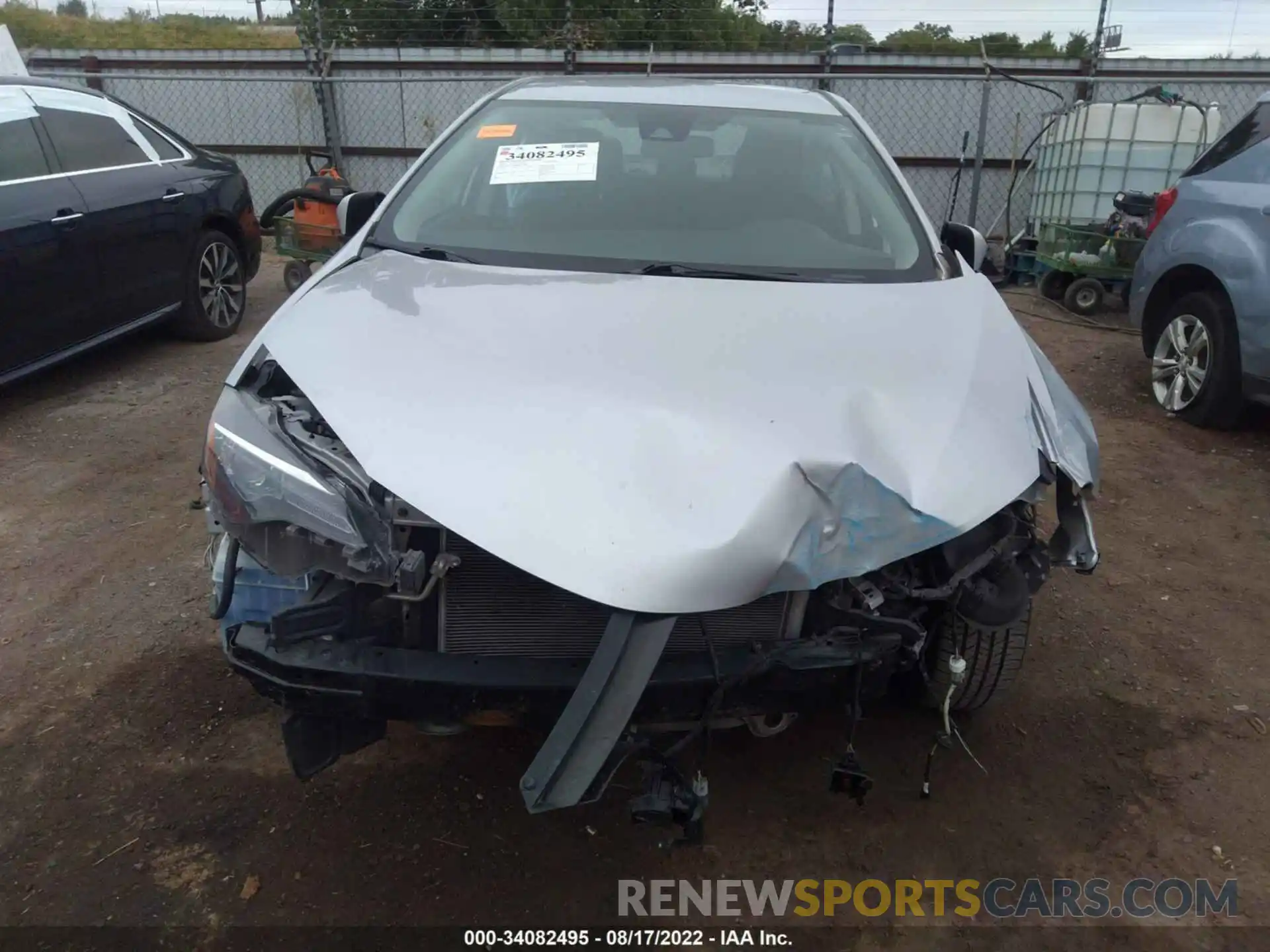 6 Photograph of a damaged car 5YFBURHE8KP912708 TOYOTA COROLLA 2019