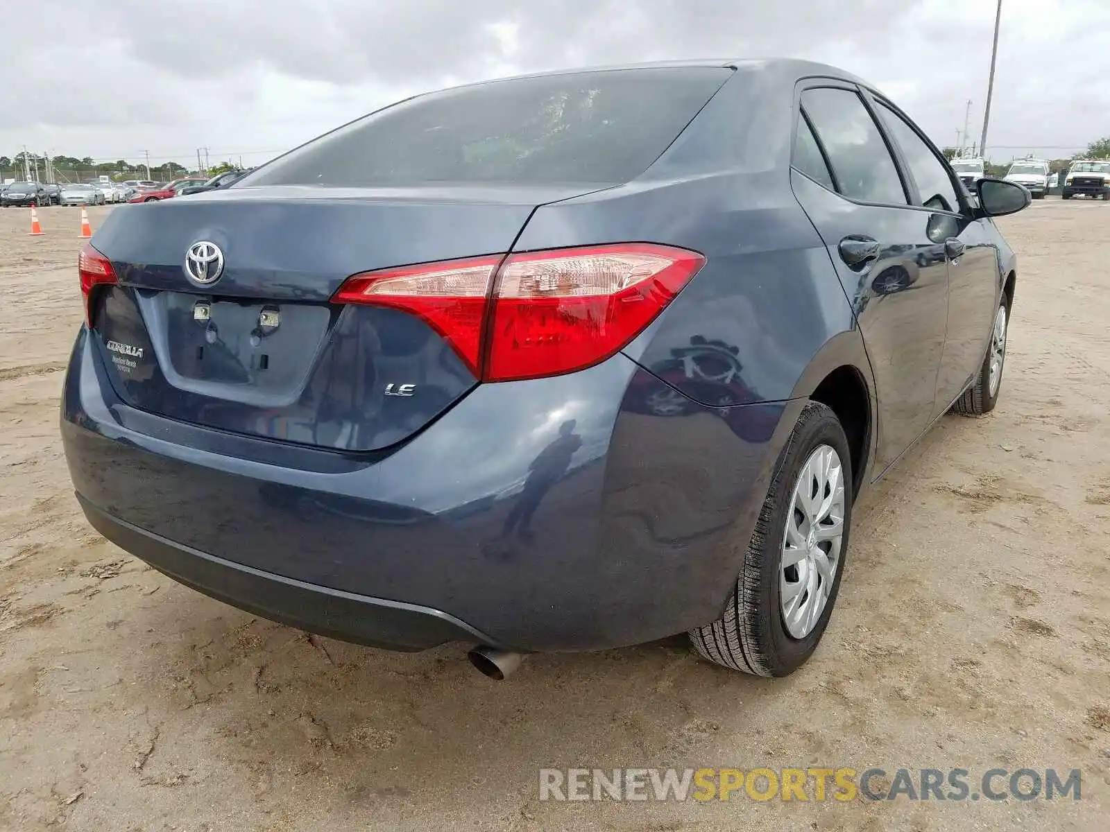 4 Photograph of a damaged car 5YFBURHE8KP913342 TOYOTA COROLLA 2019