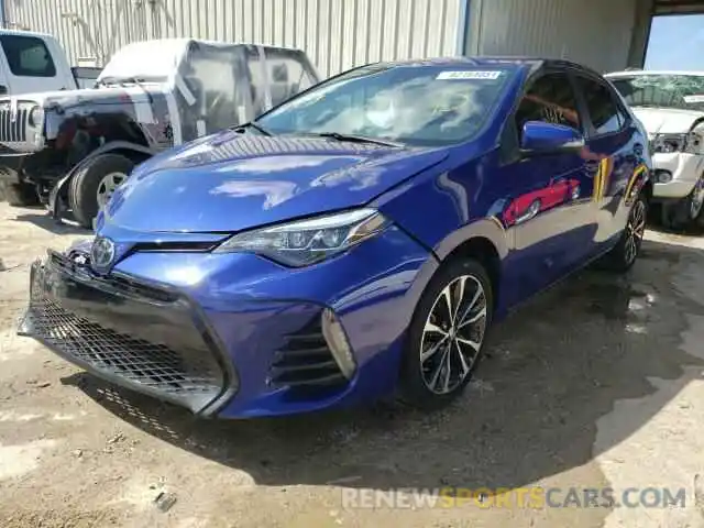 2 Photograph of a damaged car 5YFBURHE8KP913499 TOYOTA COROLLA 2019