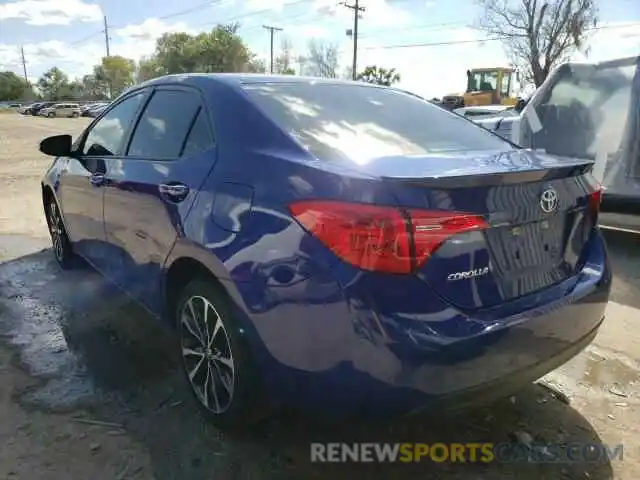 3 Photograph of a damaged car 5YFBURHE8KP913499 TOYOTA COROLLA 2019