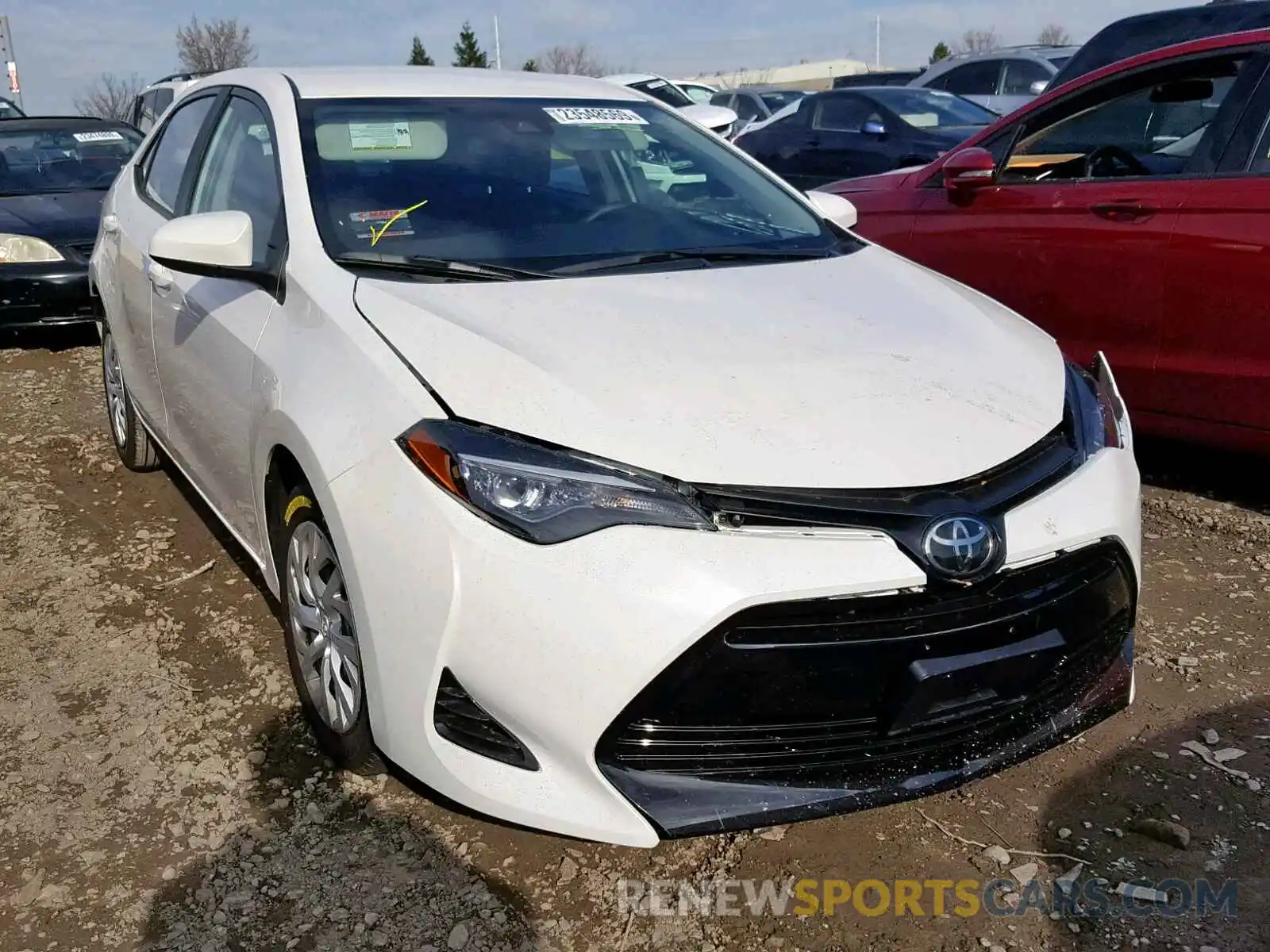 1 Photograph of a damaged car 5YFBURHE8KP913745 TOYOTA COROLLA 2019