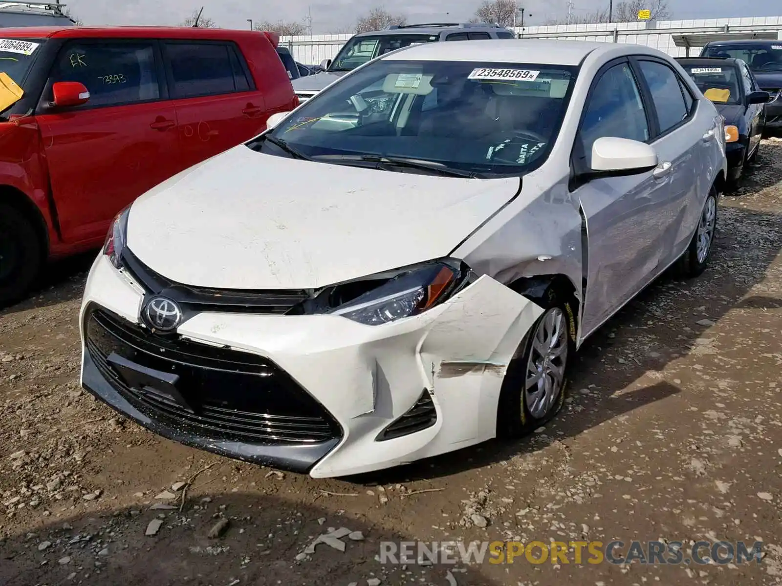 2 Photograph of a damaged car 5YFBURHE8KP913745 TOYOTA COROLLA 2019